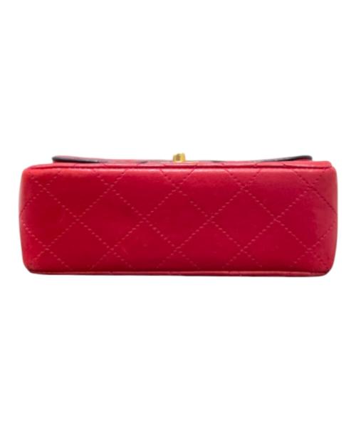 CHANEL（シャネル）CHANEL (シャネル) マトラッセ17/チェーンミニショルダーバッグ レッド サイズ:17の古着・服飾アイテム