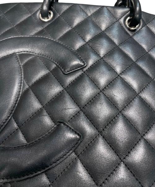 CHANEL（シャネル）CHANEL (シャネル) カンボンミディアム/トートバッグ ブラック サイズ:ミディアムの古着・服飾アイテム