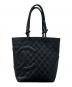 CHANEL（シャネル）の古着「カンボンミディアム/トートバッグ」｜ブラック