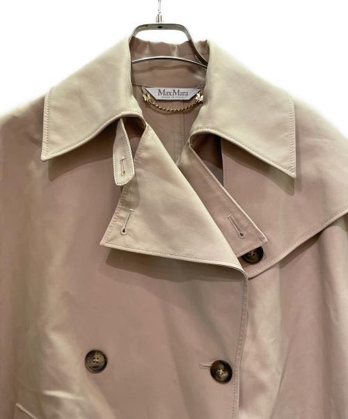 MaxMara（マックスマーラ）MaxMara (マックスマーラ) トレンチケープ ベージュ サイズ:ｓの古着・服飾アイテム