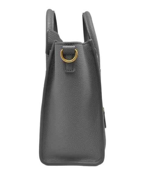 CELINE（セリーヌ）CELINE (セリーヌ) ラゲージナノ/ショルダーバッグ ネイビーの古着・服飾アイテム