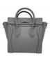 CELINE (セリーヌ) ラゲージナノ/ショルダーバッグ ネイビー：220000円