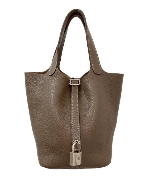 HERMES（エルメス）HERMES (エルメス) ピコタンロックPM エトゥープ サイズ:PMの古着・服飾アイテム