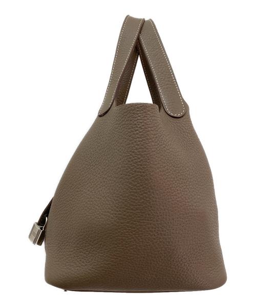 HERMES（エルメス）HERMES (エルメス) ピコタンロックPM エトゥープ サイズ:PMの古着・服飾アイテム