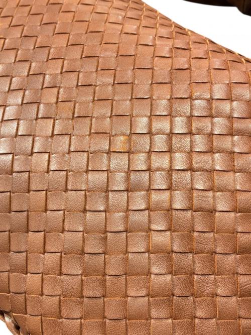 BOTTEGA VENETA（ボッテガベネタ）BOTTEGA VENETA (ボッテガベネタ) イントレチャート ホーボーバッグ  ブラウン サイズ:-の古着・服飾アイテム