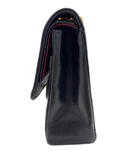 CHANEL（シャネル）CHANEL (シャネル) Classic Matelassé Bag マトラッセ25 チェーンショルダーバッグ ブラック サイズ:25の古着・服飾アイテム