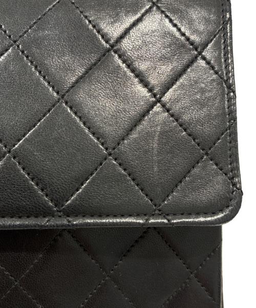 CHANEL（シャネル）CHANEL (シャネル) Classic Matelassé Bag マトラッセ25 チェーンショルダーバッグ ブラック サイズ:25の古着・服飾アイテム