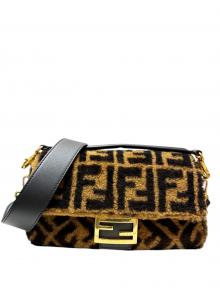 FENDI（フェンディ）の古着「ワンショルダーバッグ」｜ブラウン×ブラック