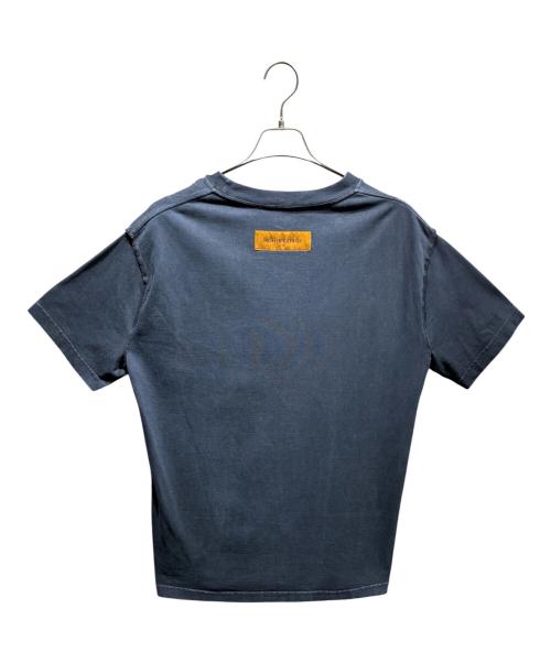 LOUIS VUITTON（ルイ ヴィトン）LOUIS VUITTON (ルイ ヴィトン) インサイドアウトロゴTシャツ ネイビー サイズ:Mの古着・服飾アイテム