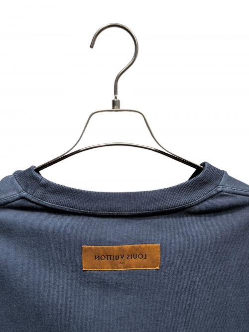 LOUIS VUITTON（ルイ ヴィトン）LOUIS VUITTON (ルイ ヴィトン) インサイドアウトロゴTシャツ ネイビー サイズ:Mの古着・服飾アイテム