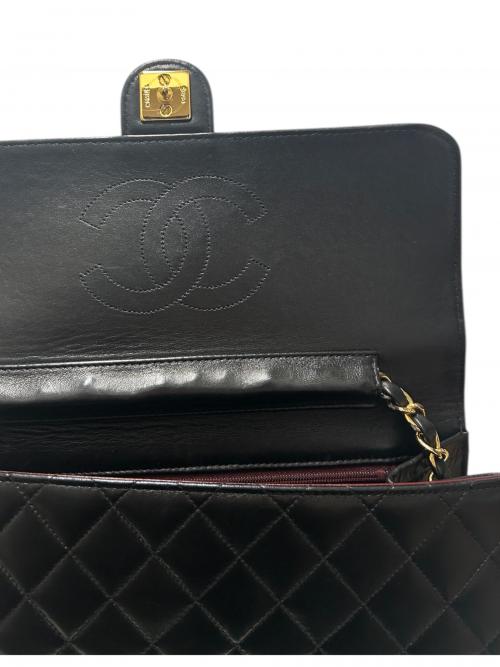 CHANEL（シャネル）CHANEL (シャネル) マトラッセ プッシュロックチェーンショルダーバッグ ブラック サイズ:-の古着・服飾アイテム