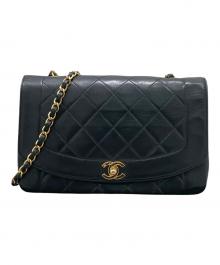 CHANEL（シャネル）の古着「ダイアナフラップ マトラッセ25」｜ブラック