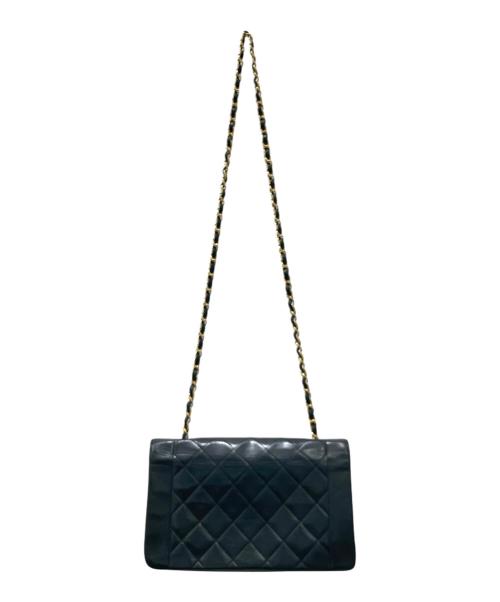 CHANEL（シャネル）CHANEL (シャネル) ダイアナフラップ マトラッセ25 ブラック サイズ:25/ミディアムの古着・服飾アイテム