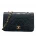 CHANEL（シャネル）の古着「ダイアナフラップ マトラッセ25」｜ブラック