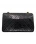 CHANEL (シャネル) フルフラップ マトラッセ ターンロック ショルダーバッグ/Full Flap Matelassé Turn-Lock Chain Shoulder Bag ブラック サイズ:23：580000円