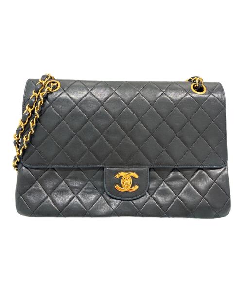 CHANEL（シャネル）CHANEL (シャネル) マトラッセターンロックチェーンショルダーバッグ/Matelassé Turn-Lock Chain Shoulder Bag ブラック サイズ:27の古着・服飾アイテム