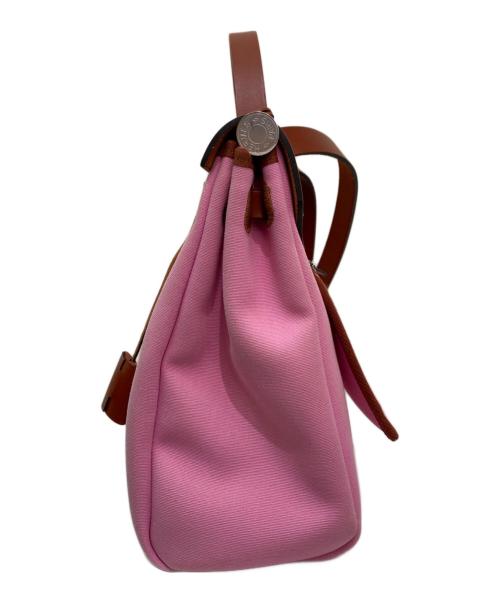 HERMES（エルメス）HERMES (エルメス) エールバッグジップPM ピンク サイズ:PMの古着・服飾アイテム