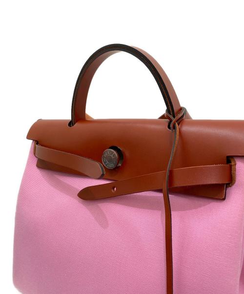 HERMES（エルメス）HERMES (エルメス) エールバッグジップPM ピンク サイズ:PMの古着・服飾アイテム