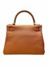 HERMES (エルメス) kelly 28/ケリー28 内縫い/ゴールド金具/トゴ/ゴールド/	A刻印/2017年 ゴールド サイズ:28：2460000円