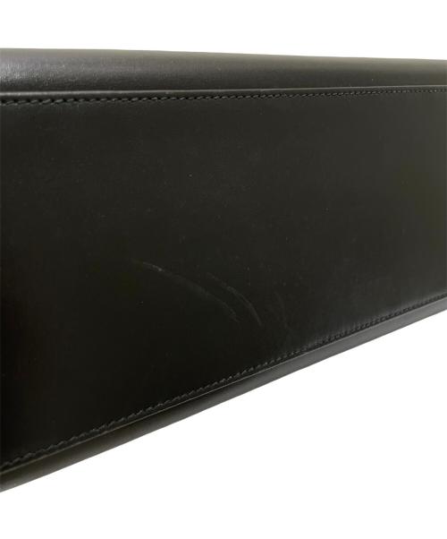 HERMES（エルメス）HERMES (エルメス) ケリー32 外縫い/ゴールド金具/ボックスカーフ/ブラック/□Y刻印：1995年製造 ブラック サイズ:32の古着・服飾アイテム