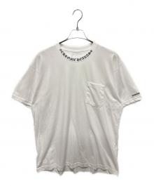 CHROME HEARTS（クロムハーツ）の古着「ネックロゴポケットTシャツ」｜ホワイト