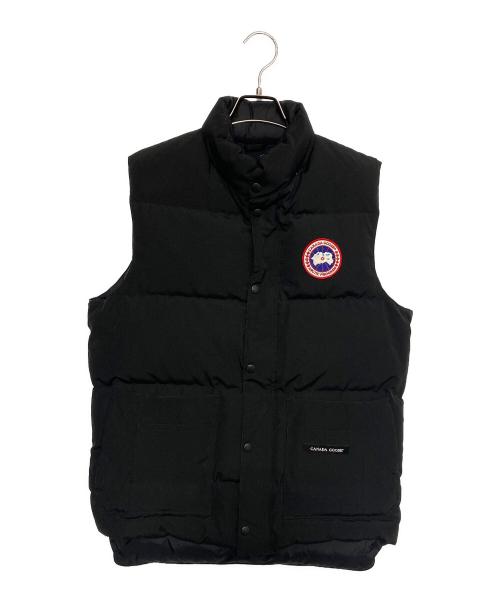CANADA GOOSE（カナダグース）CANADA GOOSE (カナダグース) ダウンベスト ブラック サイズ:Sの古着・服飾アイテム