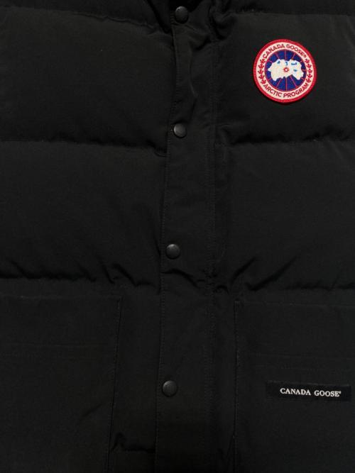 CANADA GOOSE（カナダグース）CANADA GOOSE (カナダグース) ダウンベスト ブラック サイズ:Sの古着・服飾アイテム