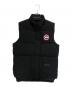 CANADA GOOSE（カナダグース）の古着「ダウンベスト」｜ブラック