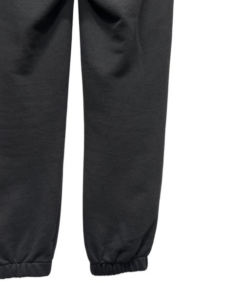 MONCLER（モンクレール）MONCLER (モンクレール) ロゴスウェットパンツ ブラック サイズ:Ｓの古着・服飾アイテム