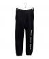 MONCLER（モンクレール）の古着「ロゴスウェットパンツ」｜ブラック