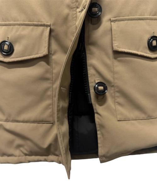 CANADA GOOSE（カナダグース）CANADA GOOSE (カナダグース) BRONTE PARKA ベージュ サイズ:XSの古着・服飾アイテム