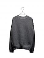 MONCLERモンクレール）の古着「GIROCOLLO/サイドラインウールニット」｜グレー