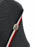 中古・古着 MONCLER (モンクレール) GIROCOLLO/サイドラインウールニット グレー サイズ:M：40000円