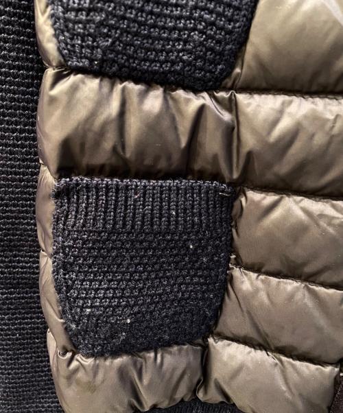 MONCLER（モンクレール）MONCLER (モンクレール) MAGLIONE/ニット切替ジャケット ネイビー サイズ:Mの古着・服飾アイテム