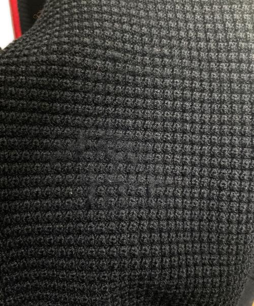 MONCLER（モンクレール）MONCLER (モンクレール) 袖ラインウールニット ネイビー サイズ:Mの古着・服飾アイテム