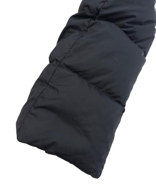 MONCLER（モンクレール）MONCLER (モンクレール) APHROTI /ファー付きダウンコート/シルバーフォックス ブラック サイズ:1の古着・服飾アイテム