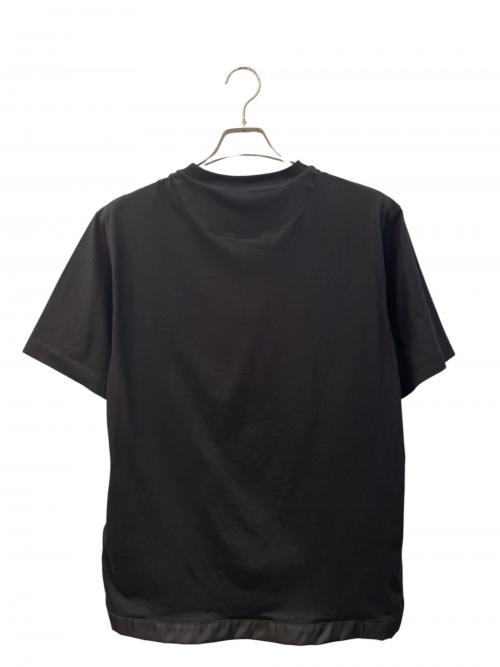 PRADA（プラダ）PRADA (プラダ) Re-Nylon トライアングルロゴ ポケットTシャツ ブラック サイズ:Mの古着・服飾アイテム