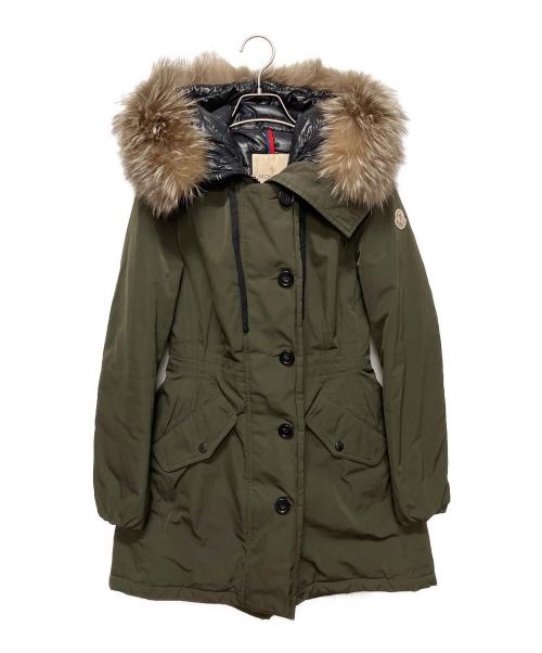 MONCLER（モンクレール）MONCLER (モンクレール) MONTICOLE/ダウンコート カーキの古着・服飾アイテム