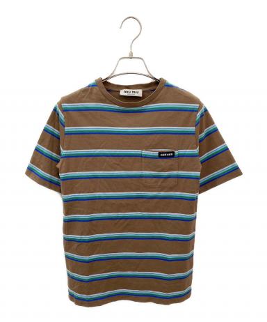 miu miu ボーダー ポケット Tシャツ 1094001094907903_01_4181w.jpeg