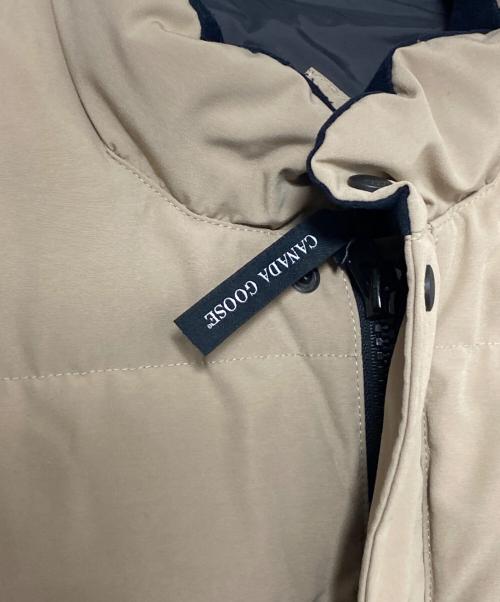 CANADA GOOSE（カナダグース）CANADA GOOSE (カナダグース) ダウンベスト ベージュ サイズ:XSの古着・服飾アイテム