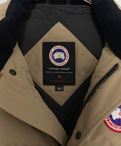 CANADA GOOSE（カナダグース）CANADA GOOSE (カナダグース) ダウンベスト ベージュ サイズ:XSの古着・服飾アイテム