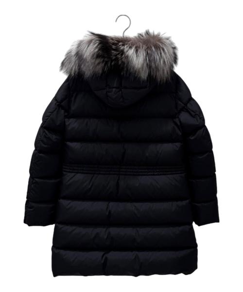 MONCLER（モンクレール）MONCLER (モンクレール) APHROTITI シルバーフォックスファー ダウンコート ブラックの古着・服飾アイテム