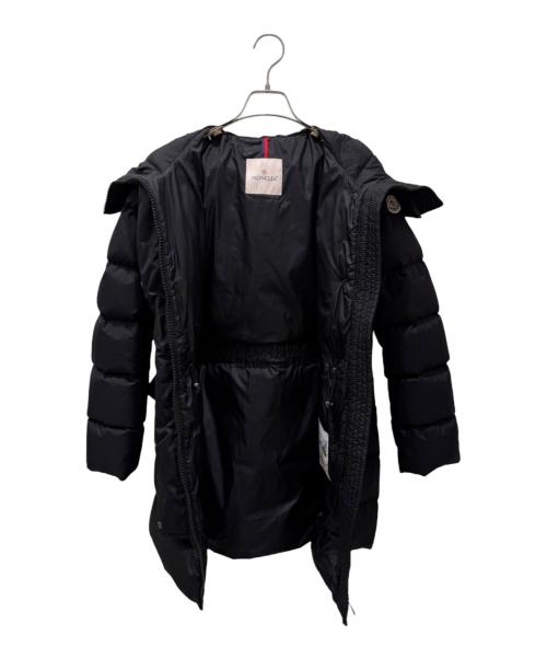 MONCLER（モンクレール）MONCLER (モンクレール) APHROTITI シルバーフォックスファー ダウンコート ブラックの古着・服飾アイテム