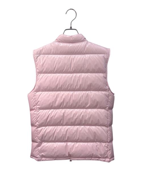 MONCLER（モンクレール）MONCLER (モンクレール) ALCIBIA/ダウンベスト ピンク サイズ:1の古着・服飾アイテム