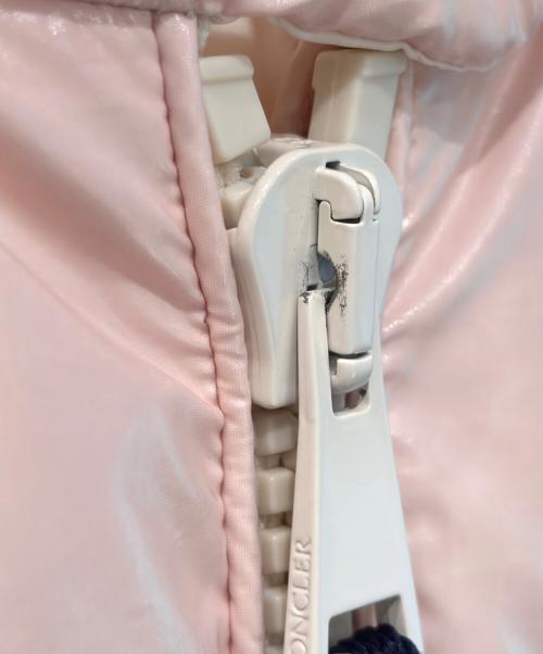 MONCLER（モンクレール）MONCLER (モンクレール) ALCIBIA/ダウンベスト ピンク サイズ:1の古着・服飾アイテム