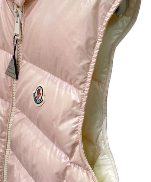 MONCLER（モンクレール）MONCLER (モンクレール) ALCIBIA（アルシビア）/ダウンベスト ピンク サイズ:size2の古着・服飾アイテム
