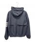 Thom Browne (トムブラウン) Ripstop Mesh 4-Bar Hooded Jacket/リップストップ メッシュ 4バー フーデッドジャケット ネイビー サイズ:4：110000円