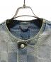 中古・古着 LOUIS VUITTON (ルイ ヴィトン) Damier Collarless Denim Jacket サイズ:46：300000円