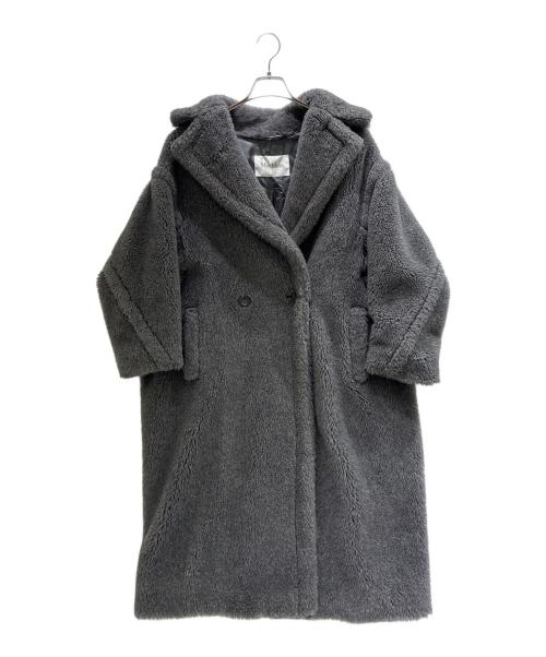 MaxMara（マックスマーラ）MaxMara (マックスマーラ) テディベアコート グレー サイズ:XSの古着・服飾アイテム