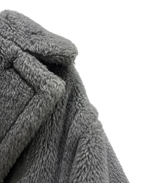 MaxMara（マックスマーラ）MaxMara (マックスマーラ) テディベアコート グレー サイズ:XSの古着・服飾アイテム